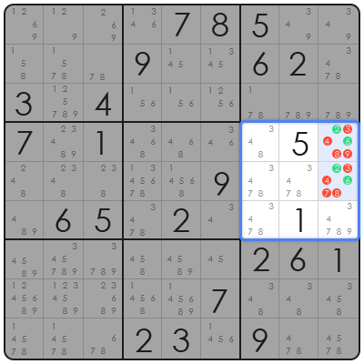 daily samurai sudoku